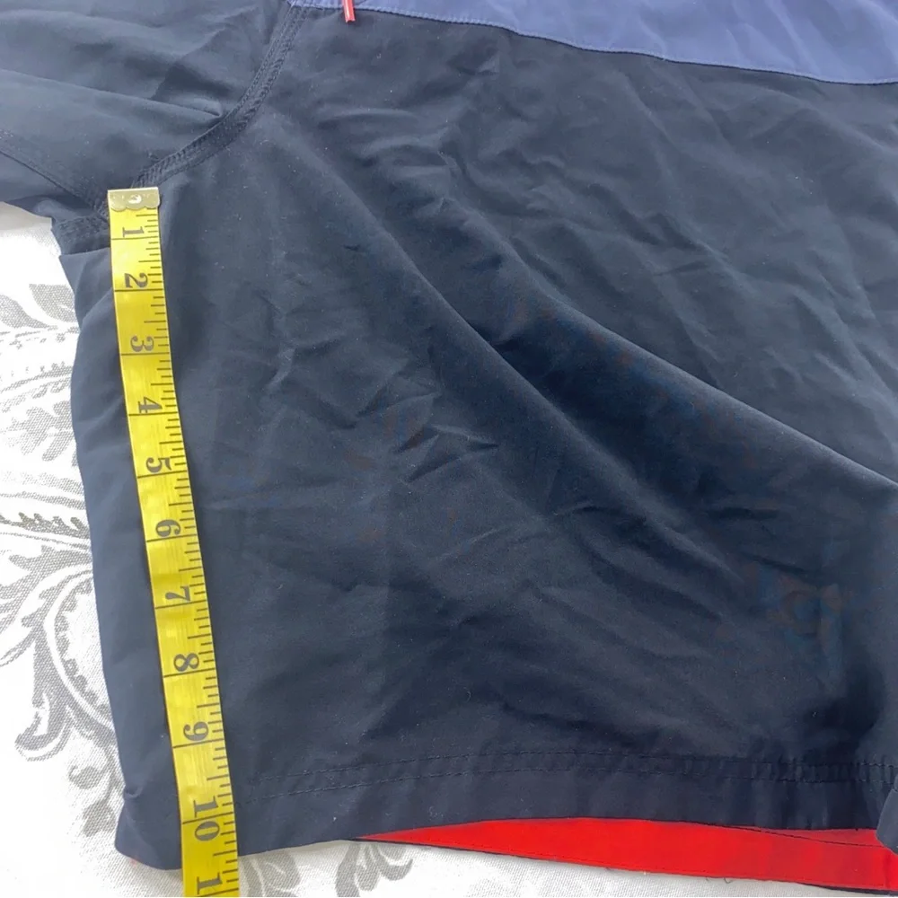SPEEDO Swim Shorts Board Shorts Black Gray Red XXL NWT MSRP $58 Mesh Lined